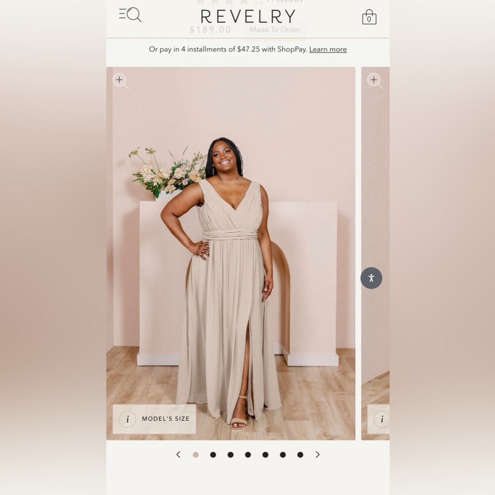 CHAMPAGNE Revelry Dress